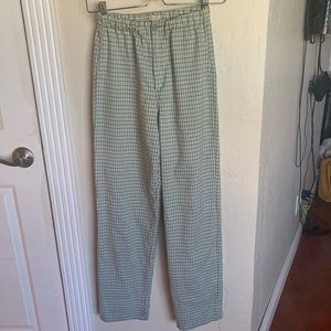 Brandy Melville green Tilden pants NWOT